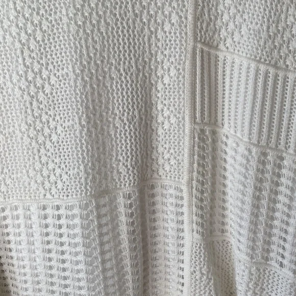 Alfred Dunner Open Knit Top Size Large - Picture 3 of 5